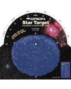 Orion 04110 Star Target Planisphere (Black)